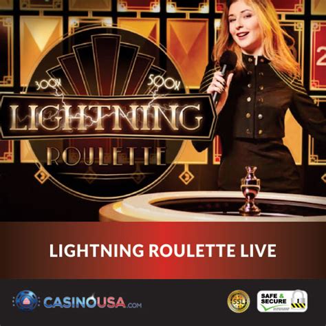 Try Lightning Roulette Live With Top US Online Casinos.